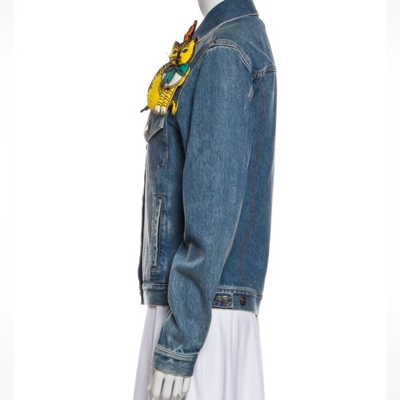 GUCCI Denim Jacket NWT Size: XS | US2, IT38 - Picture 4 of 14